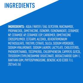 CeraVe gel layered under makeup, showing non-pilling and invisible finish benefit