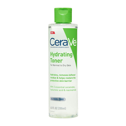 CeraVe front bottle showing clean design and hydration benefit