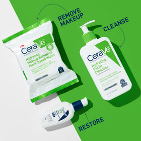 CeraVe ingredient label highlighting ceramides and glycerin benefits