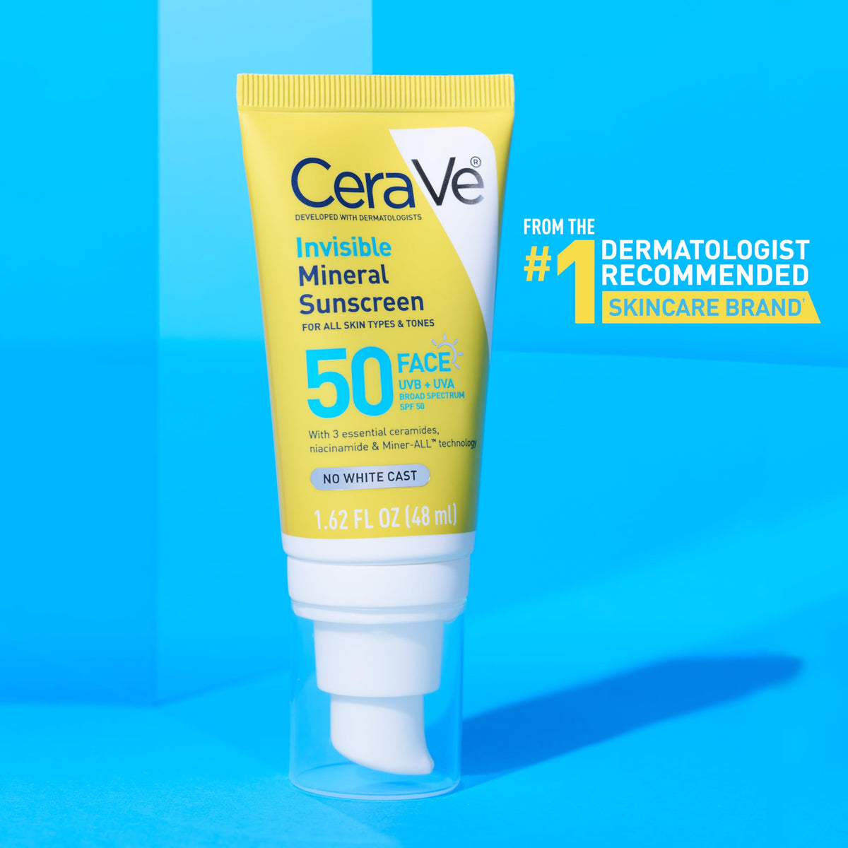 CeraVe travel size held in hand illustrating portability and convenience
