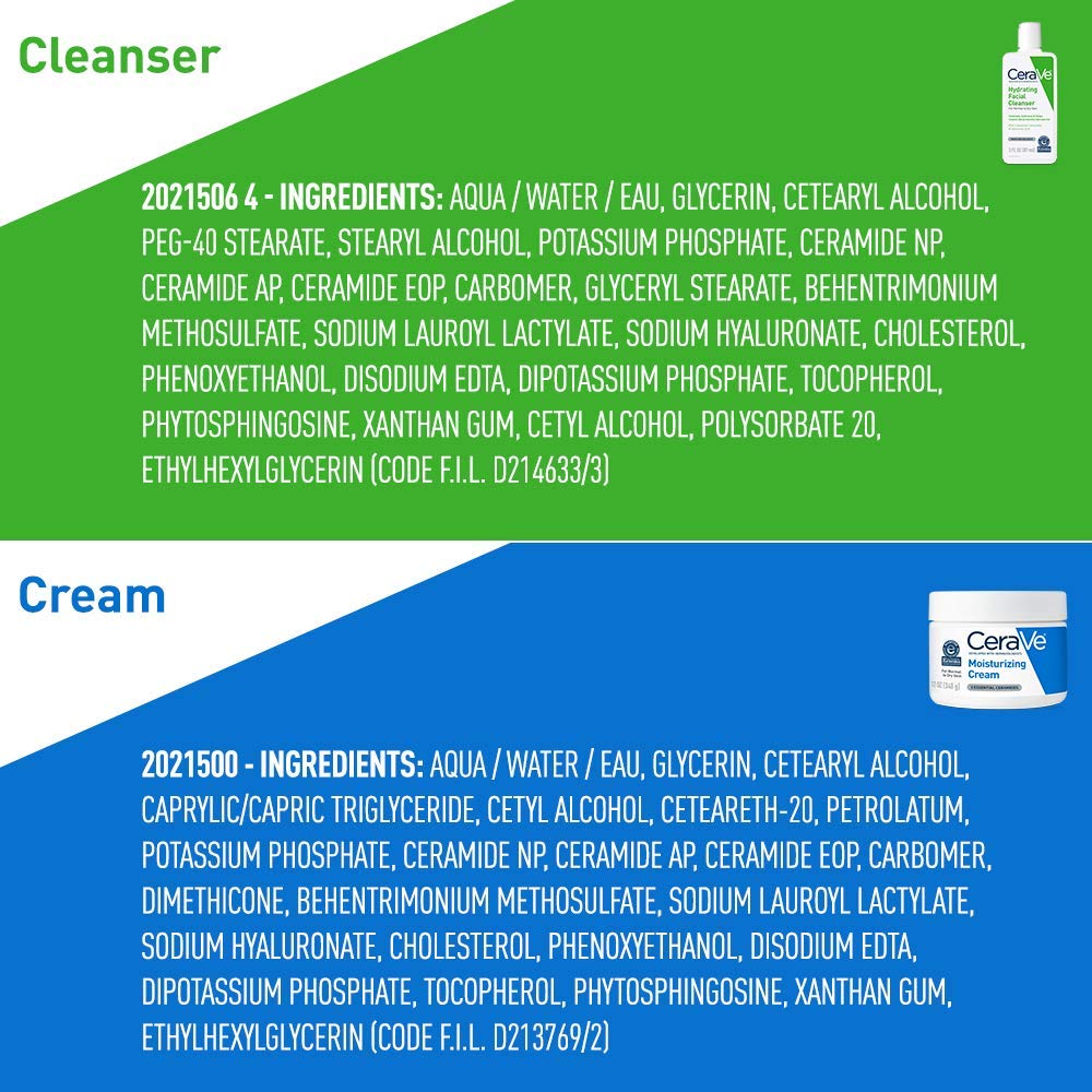 Hand holding 12oz CeraVe cream to show scale and travel-friendly portion