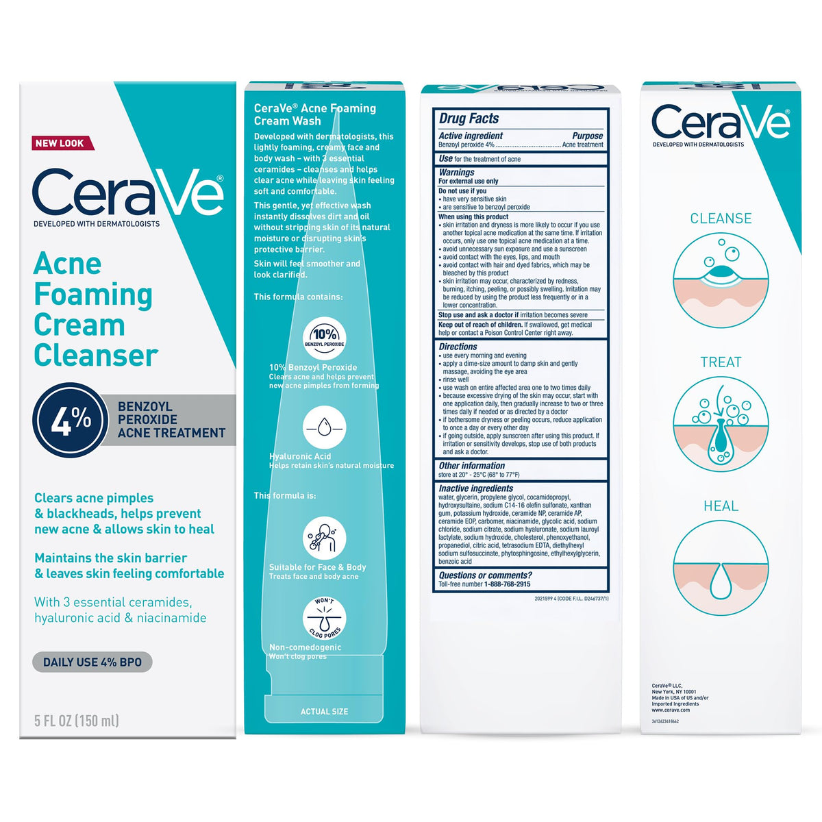 CeraVe on bathroom counter as part of skincare routine promoting daily use
