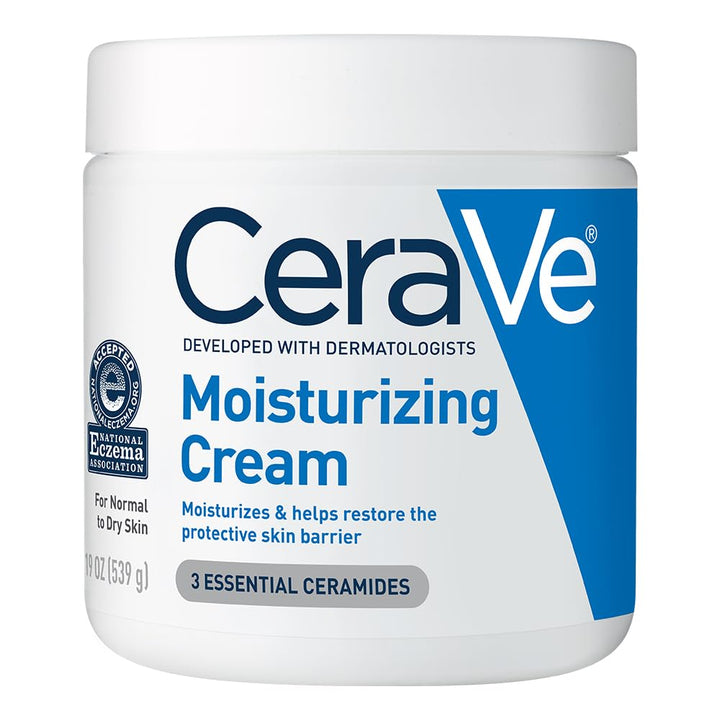 CeraVe front tub image showing product and benefits