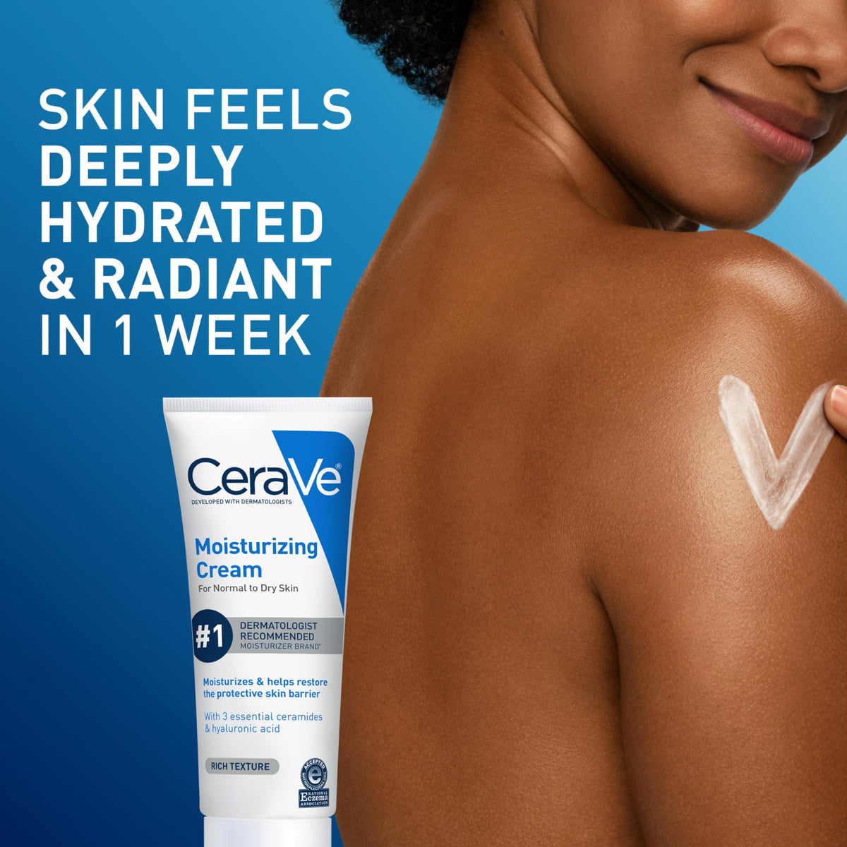 CeraVe ingredient visual highlighting ceramides to support skin barrier