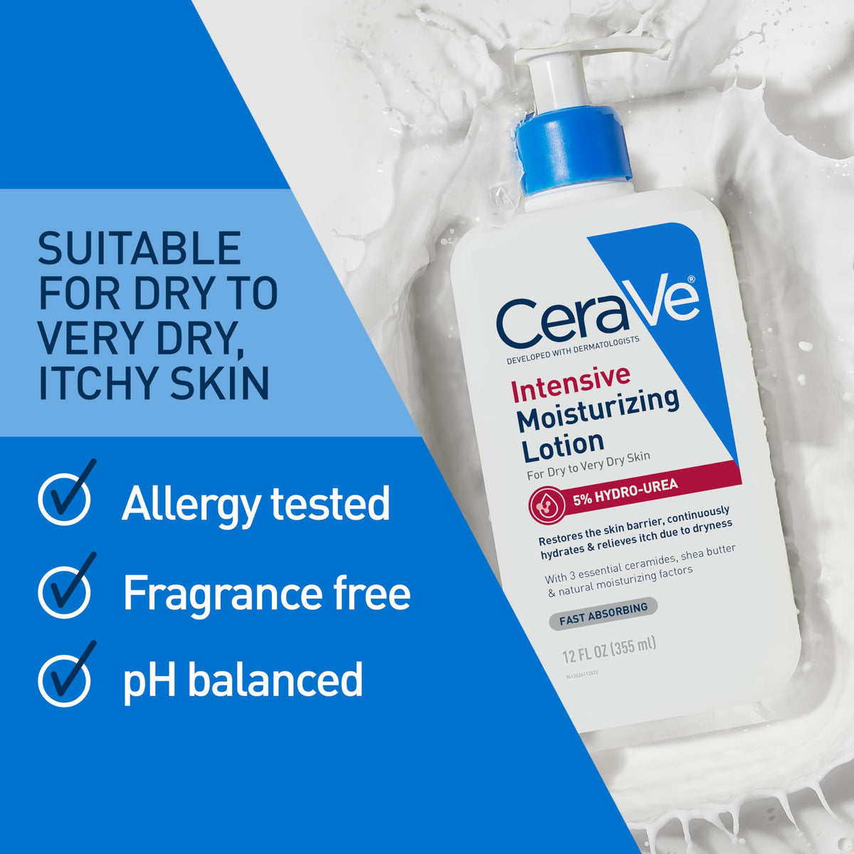Graphic illustrating MVE Delivery Technology showing sustained moisturizing action