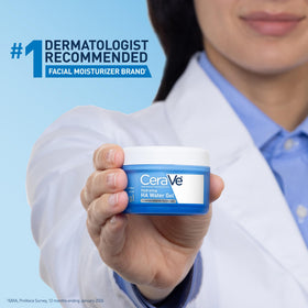 CeraVe natural blue gel color close detail emphasizing antioxidant Copper PCA