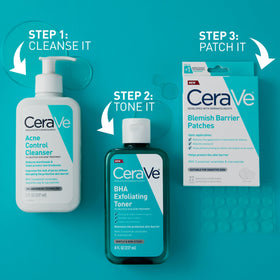 CeraVe patch worn overnight on bedside table showing comfortable wear
