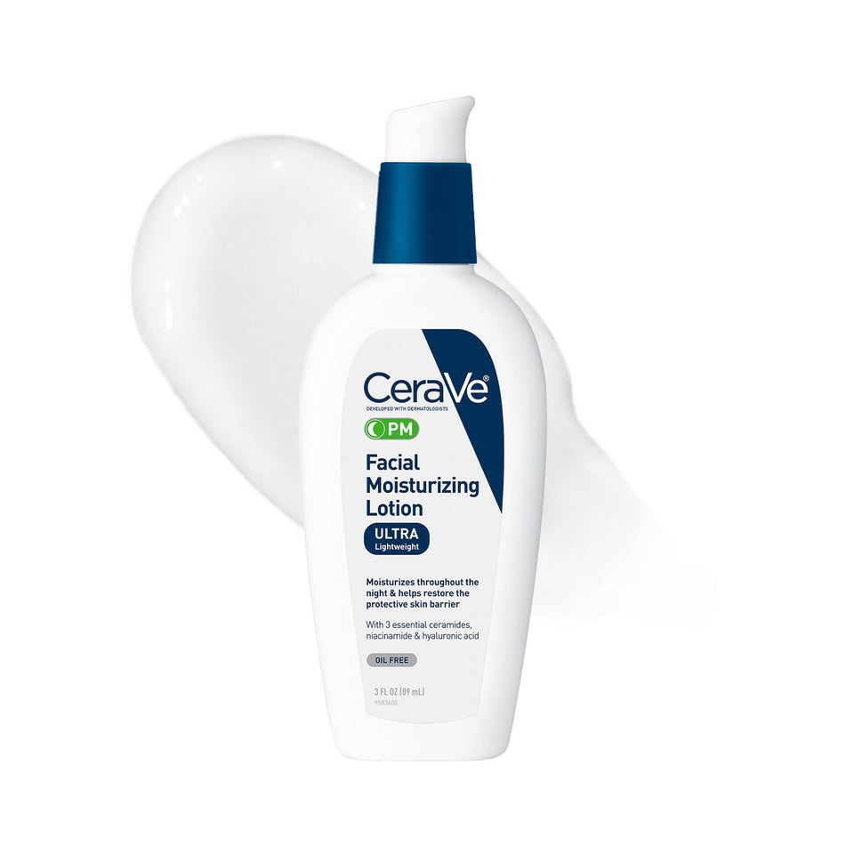 CeraVe front packaging showing clean bottle and label, clarifies product use