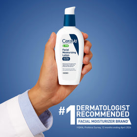 CeraVe applied on hand demonstrating easy spreadability and non-greasy feel