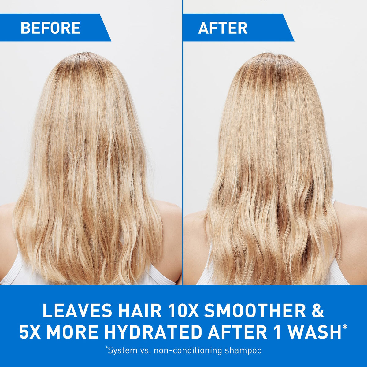 CeraVe pump dispensing shampoo texture for gentle cleansing benefit