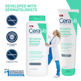 CeraVe 12 oz bottle in hand displaying true size and travel benefit