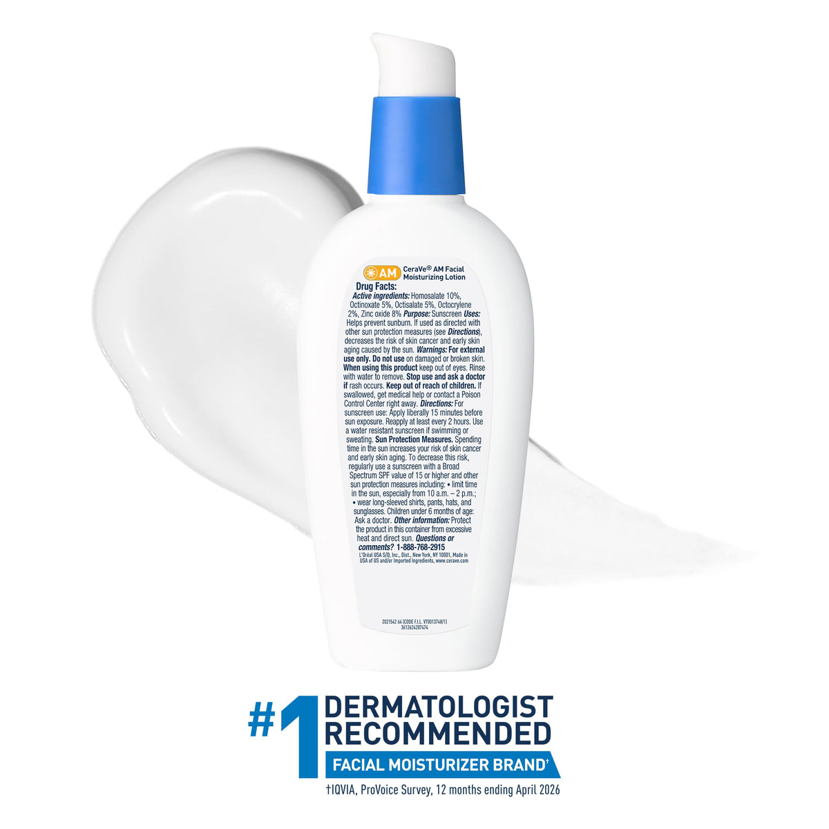 CeraVe lotion absorbed into skin showing fast absorption benefit
