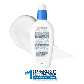 CeraVe lotion absorbed into skin showing fast absorption benefit