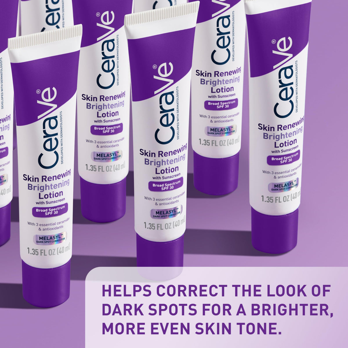 Close-up texture of CeraVe lotion demonstrating lightweight, hydrating finish