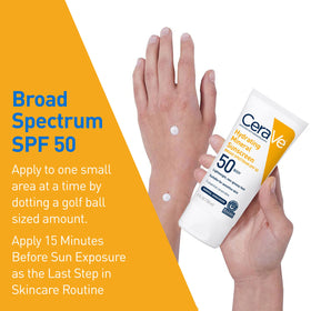 CeraVe being applied to skin demonstrating smooth spreadability