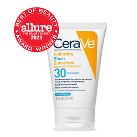 CeraVe lotion texture spread thin on skin for quick absorption and comfort