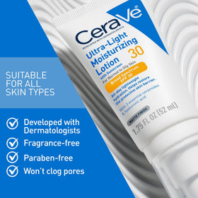 CeraVe under makeup showing smooth base and non-greasy feel