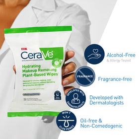 CeraVe wipes in travel pouch showing portability and convenience