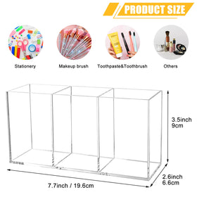 Cerpourt holding pens and stationery on a desk to keep workspace clutter-free