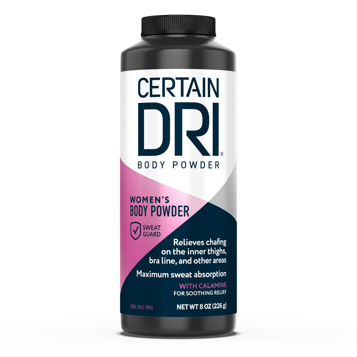 Certain Dri front packaging showing label and benefits for moisture control