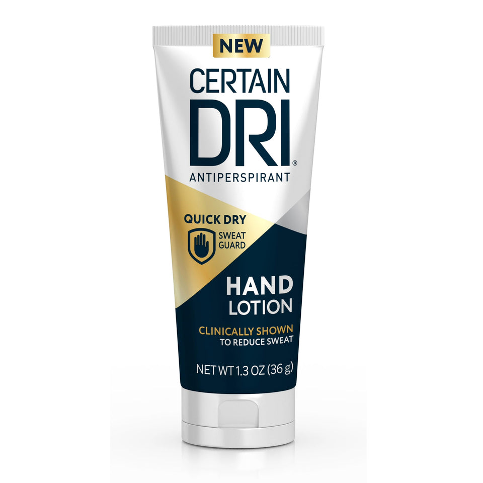 Certain Dri front packaging showing product and clear labeling for quick identification and trust