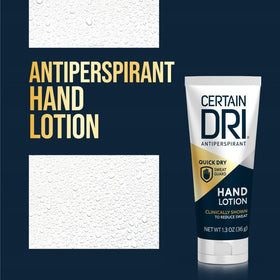 Certain Dri on a desk in a lifestyle scene showing discreet everyday use and confidence