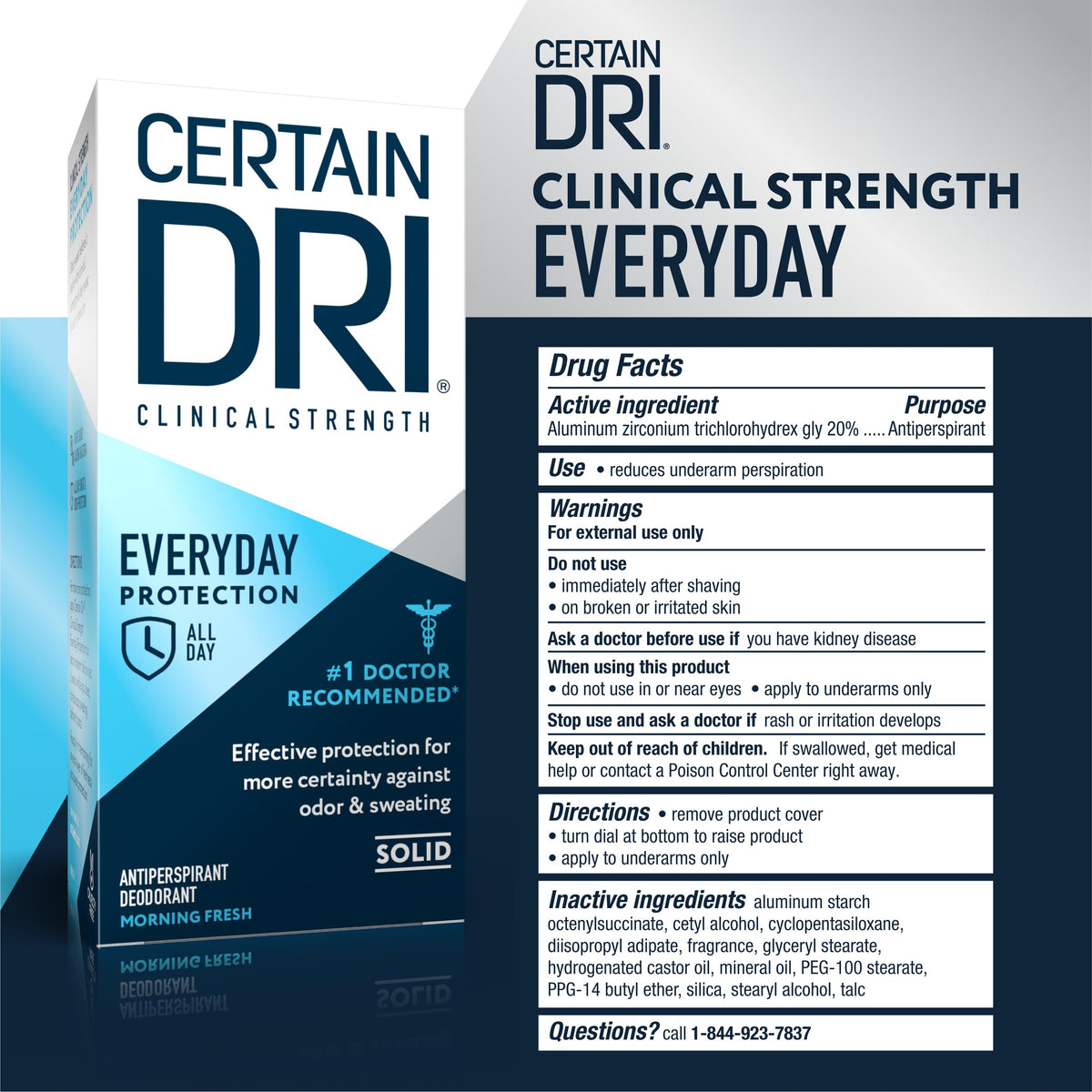 Certain Dri three-pack lifestyle image with gym bag for convenient portability