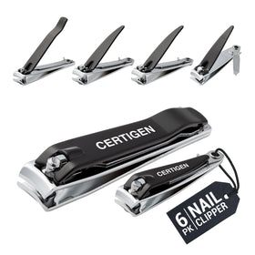CERTIGEN multiple clippers arranged to show family use and spare convenience