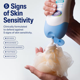 cetaphil creamy gel texture close-up, shows gentle exfoliating consistency