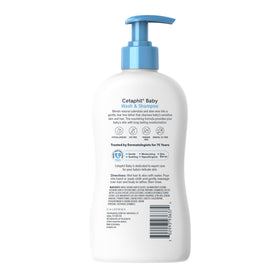 Two Cetaphil bottles packed in travel bag for convenient outings