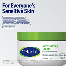 Cetaphil before and after hands showing visible smoother skin