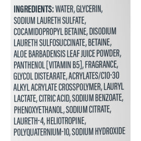 Cetaphil bottle with scent cues conveying refreshing shower benefit