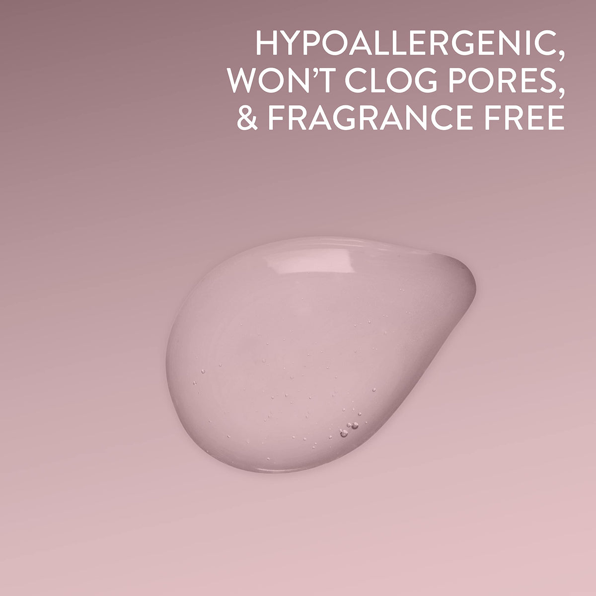 Cetaphil cleanser dispensed on hand demonstrating easy lather