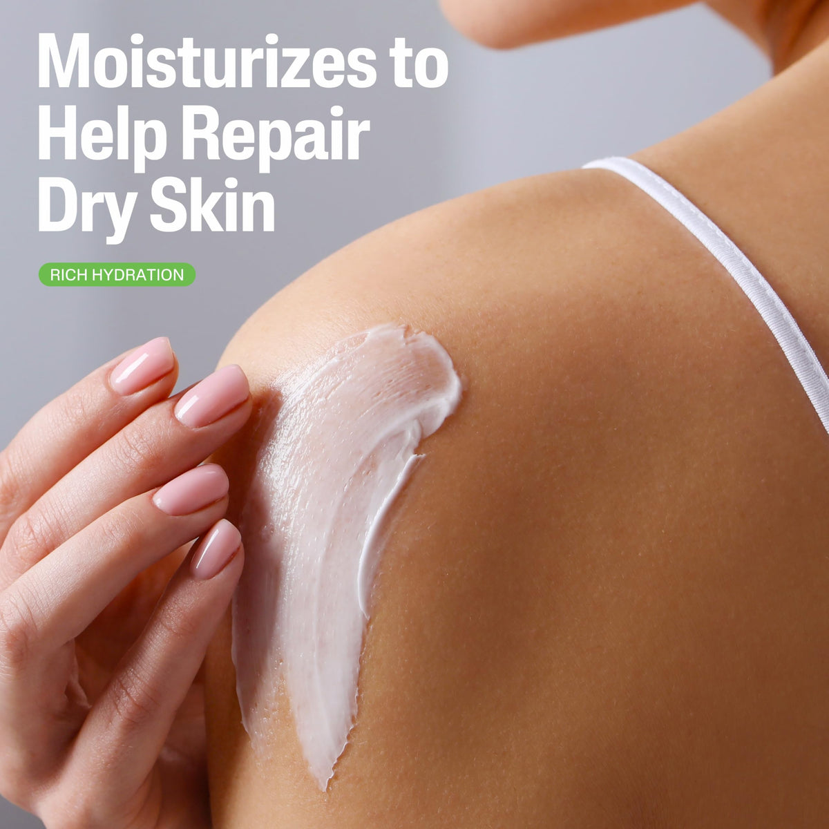 Cetaphil cream on hand close-up demonstrating fast absorption benefit