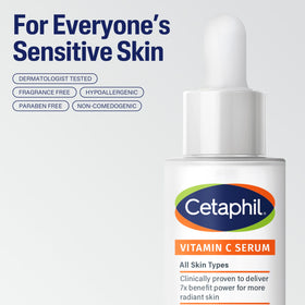 Cetaphil serum dropper dispensing lightweight texture for quick absorption
