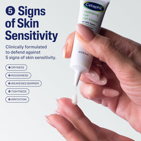 Cetaphil tube close-up displaying cap and dispensing tip