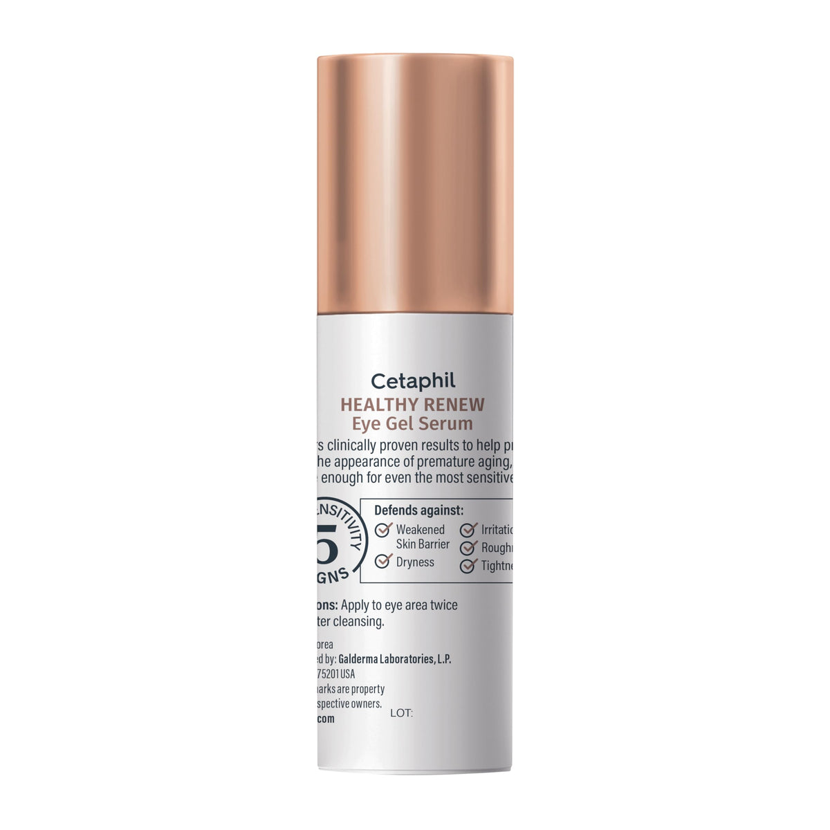 Cetaphil serum staged on bathroom shelf showing daily skincare routine fit