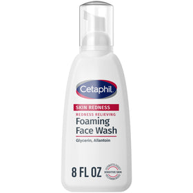 Cetaphil front packaging showing gentle redness relief and cleanser benefits