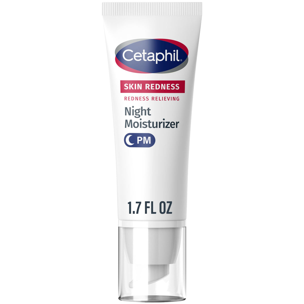 Cetaphil front jar night cream showing packaging and soothing benefit