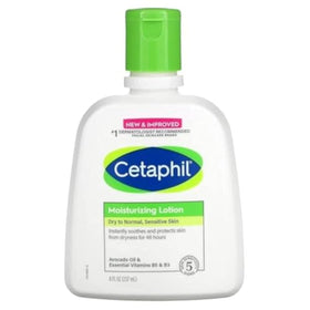 Cetaphil front packaging 8 fl oz showing label and benefits