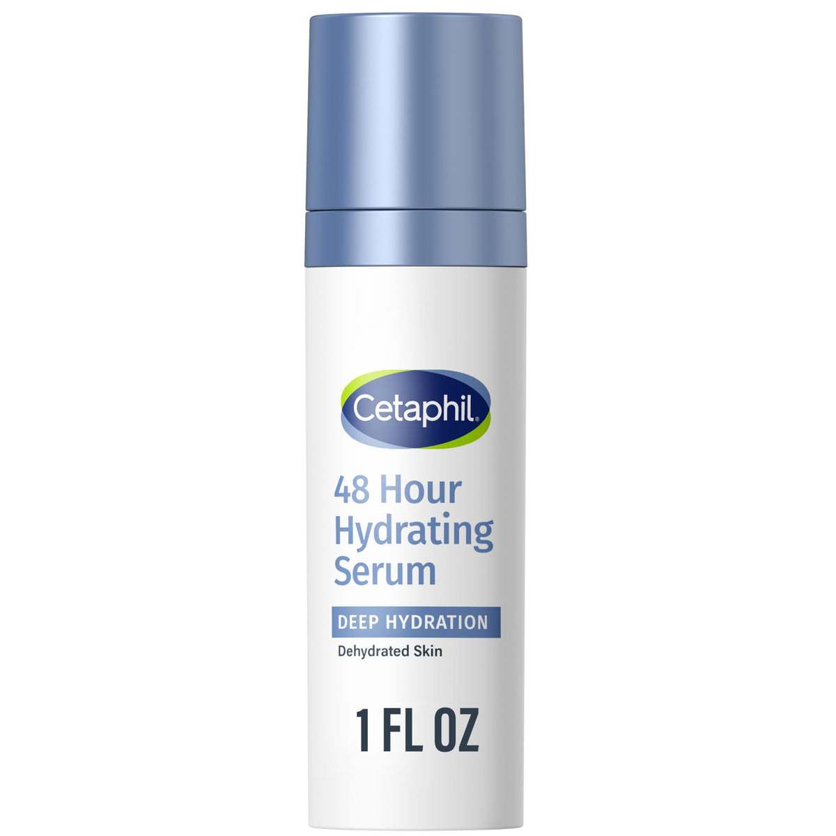 Cetaphil front packaging of 1oz serum showing clean design and benefits
