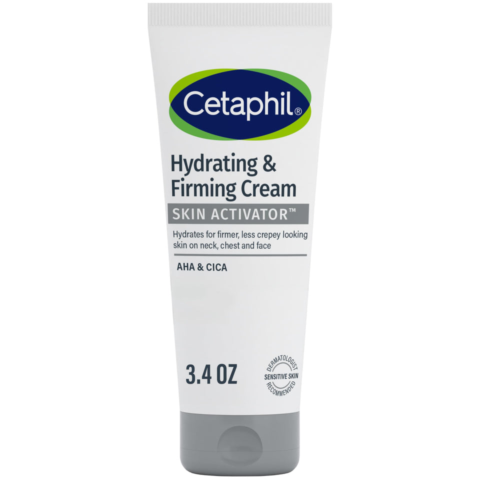 Cetaphil front packaging showing 3.4 oz jar and benefits