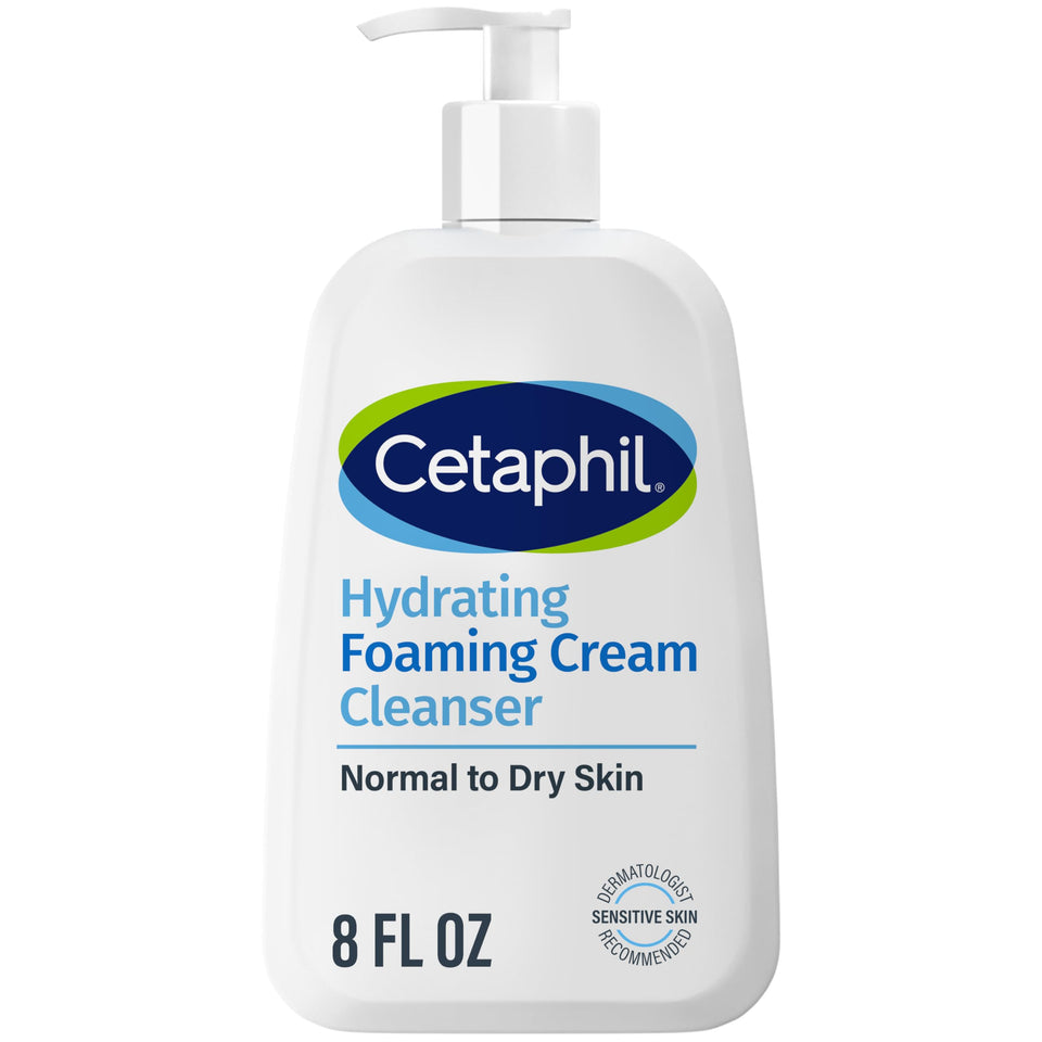 Cetaphil front packaging 8 oz showing label and benefits