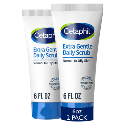 Cetaphil front packaging showing gentle exfoliating face wash benefits