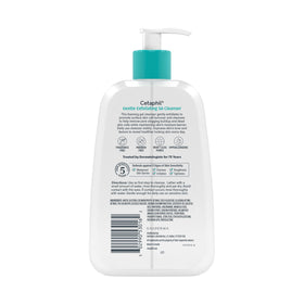 Cetaphil with salicylic mandelic gluconolactone visual emphasizing gentle acids