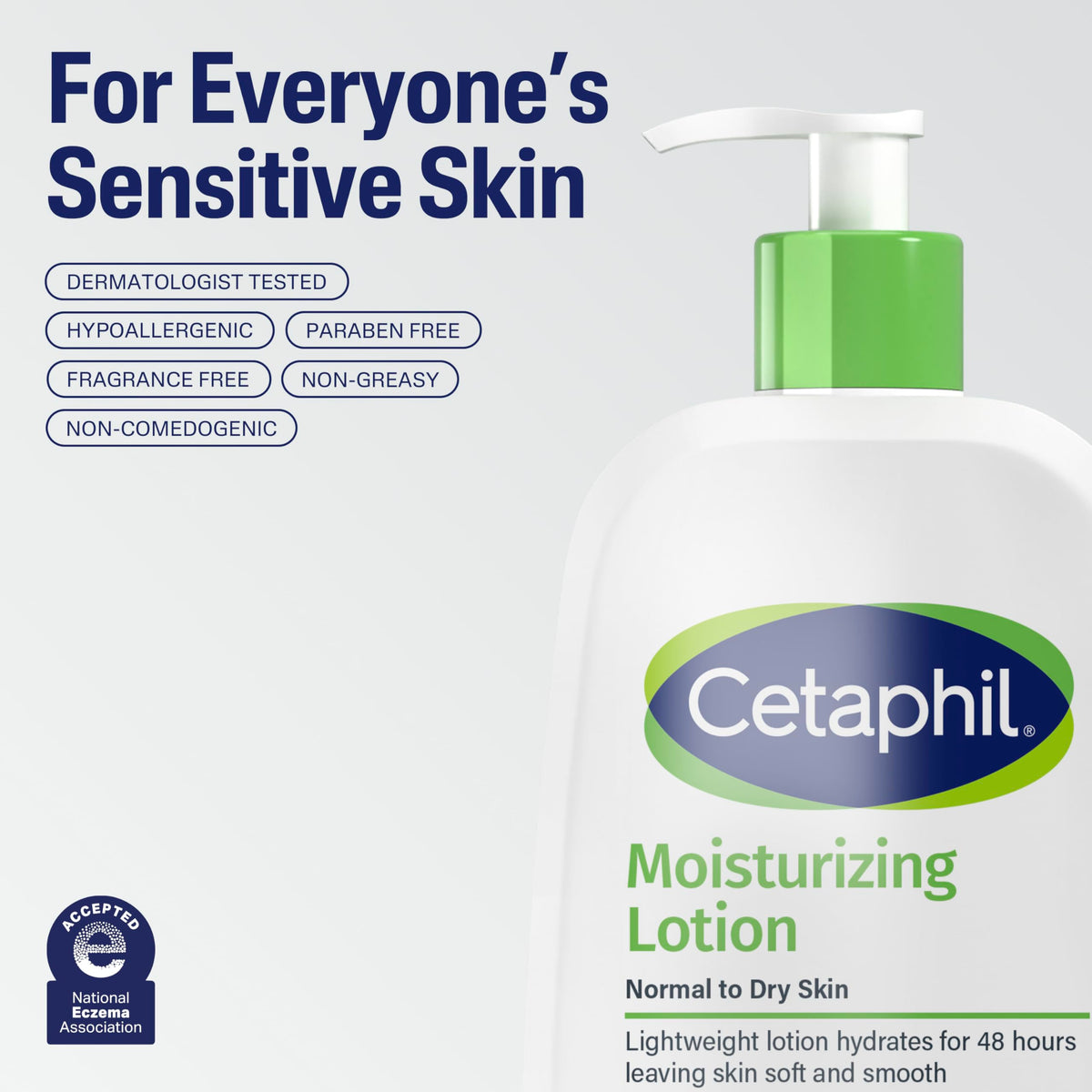 Applying Cetaphil to elbows and knees to soften rough skin