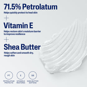 Using Cetaphil healing ointment on chapped lips for fast moisturizing relief