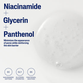 Cetaphil ingredient highlight niacinamide panthenol glycerin for barrier support
