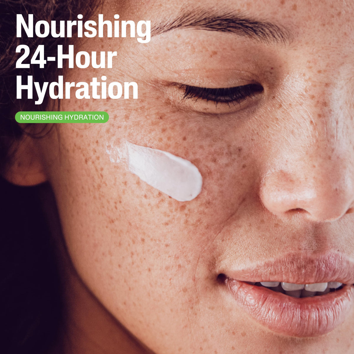 Cetaphil hyaluronic acid ingredient visual emphasizing moisture retention