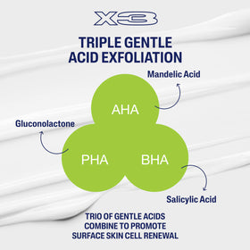 cetaphil label listing salicylic mandelic gluconolactone ingredients benefits